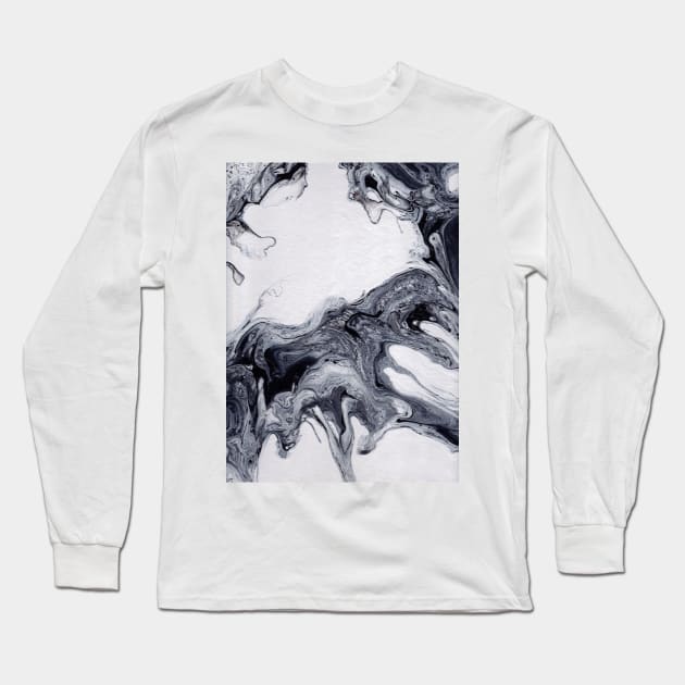 Marbled Long Sleeve T-Shirt by eerankin